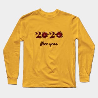 coronavirus 2020 nice year Long Sleeve T-Shirt